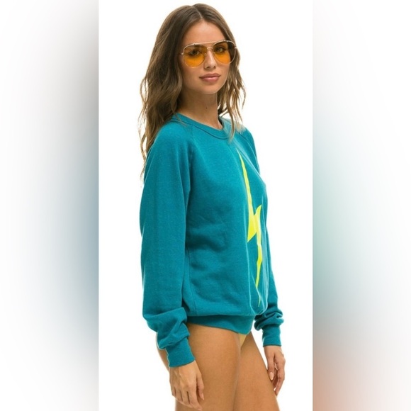 Aviator Nation Bolt Crew Sweatshirt and Bolt Sweatpants - Picture 13 of 17